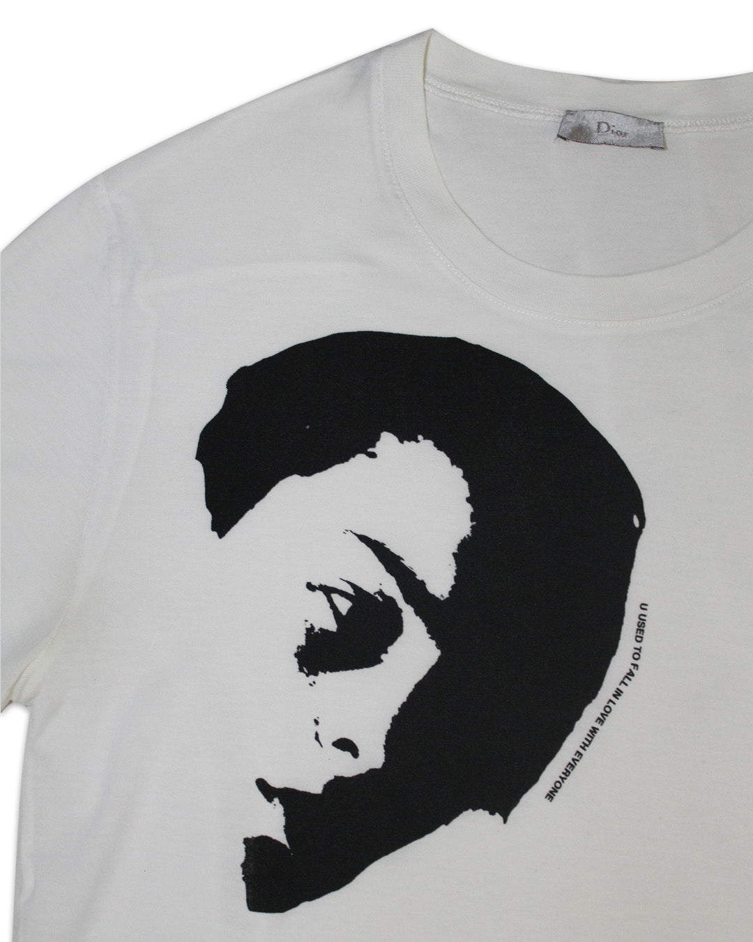 Dior SS06 ‘U Used to Fall in Love with Everyone’ Face T-Shirt