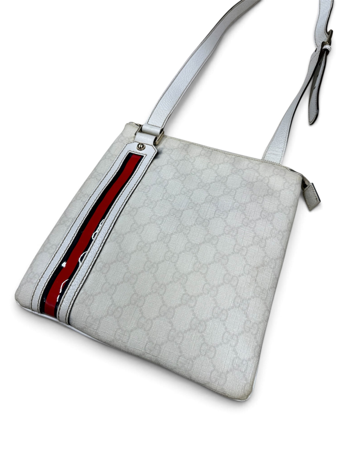 Gucci Vintage White Shoulderbag