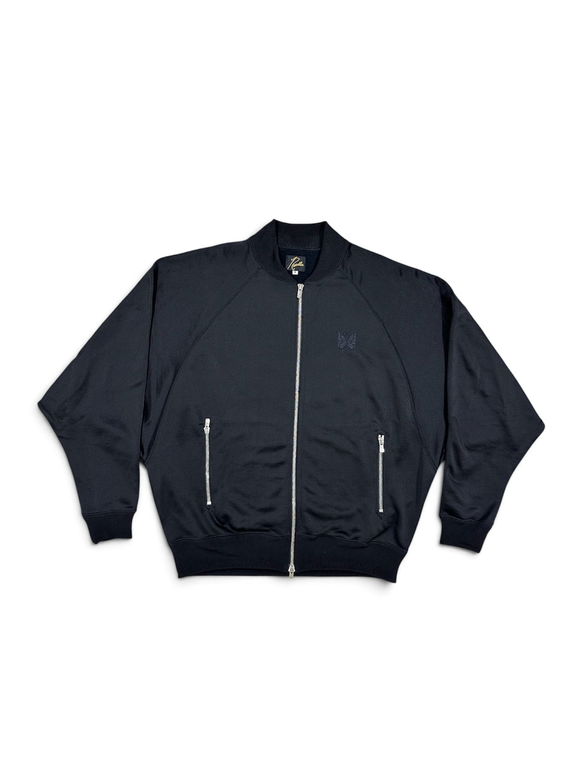 Needles Tracksuit Black Bomber Jacket