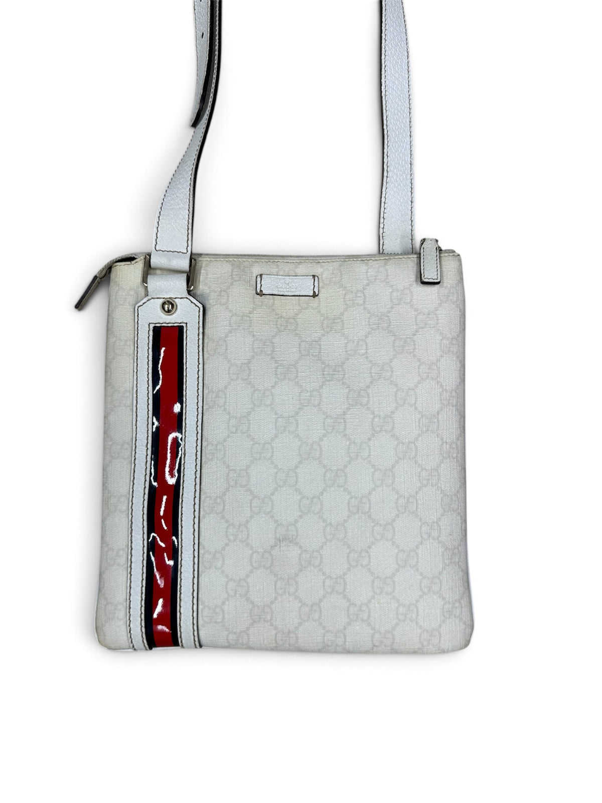Gucci Vintage White Shoulderbag