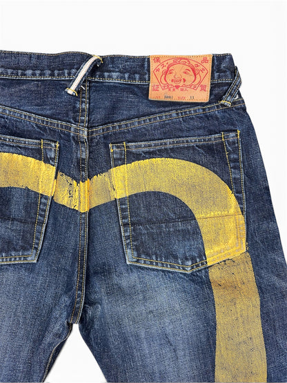 Evisu Vintage Jeans Big Logo