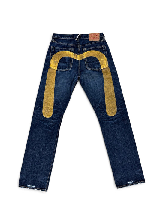 Evisu Vintage Jeans Big Logo