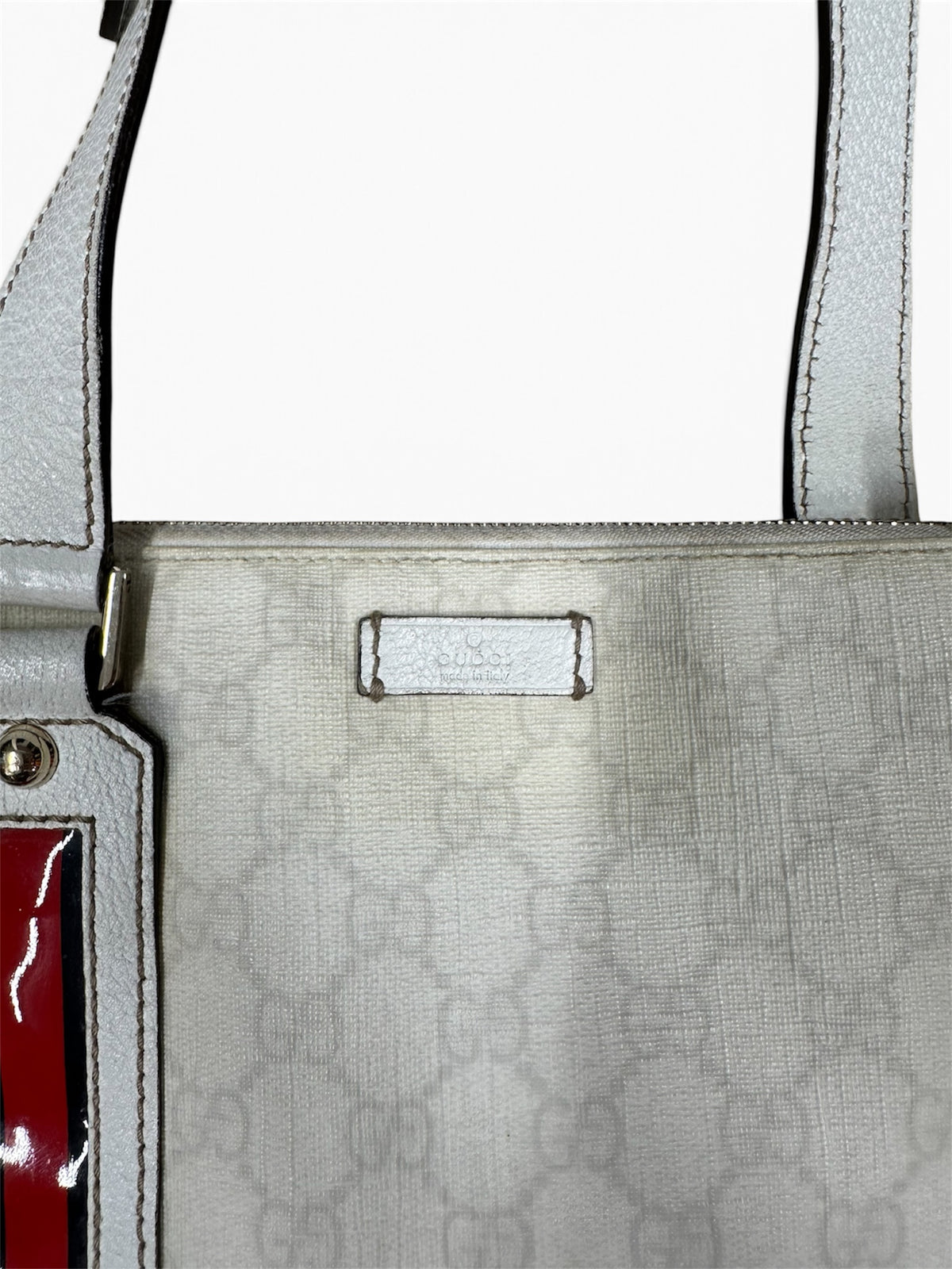 Gucci Vintage White Shoulderbag