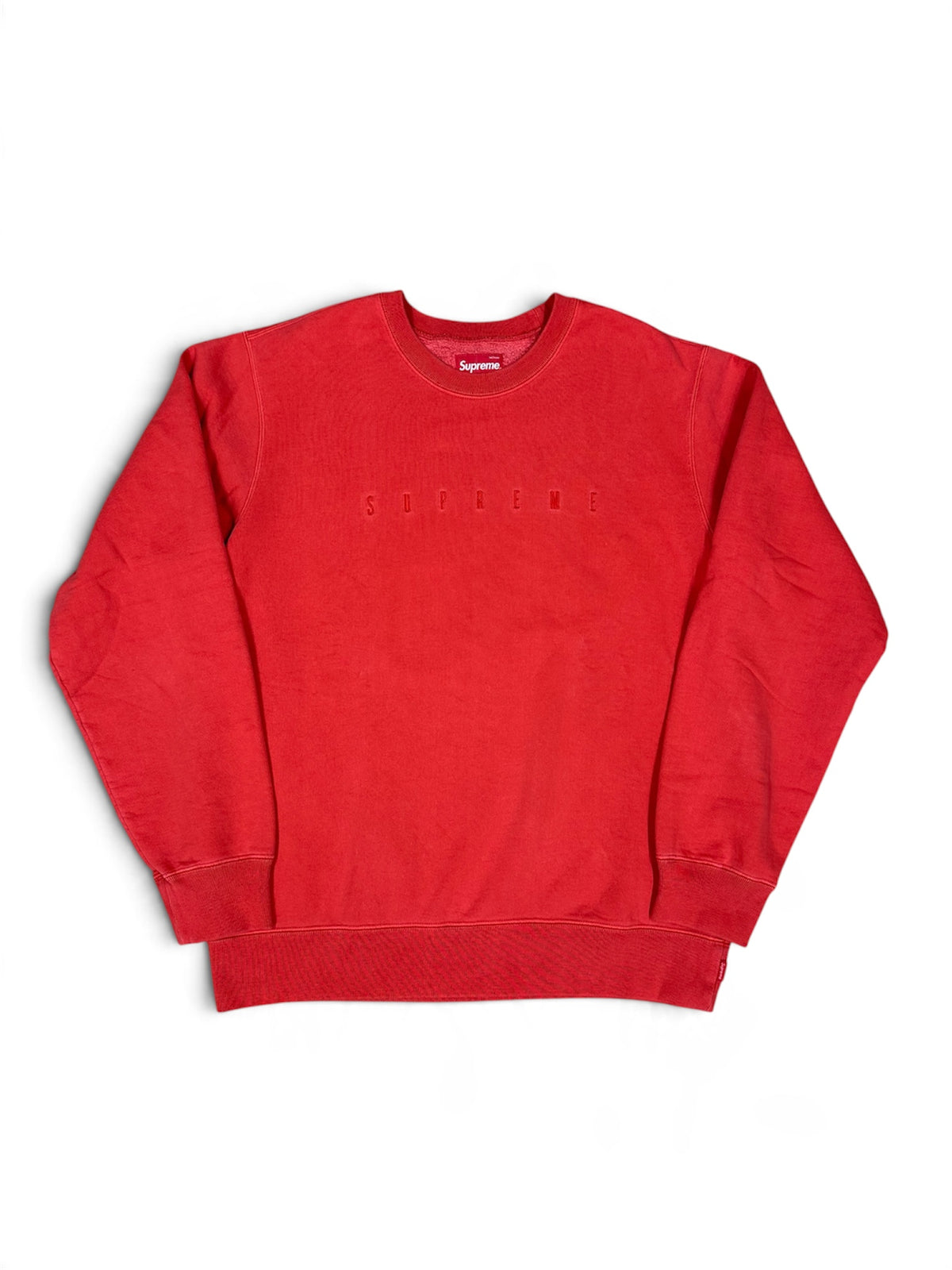 Supreme red crewneck