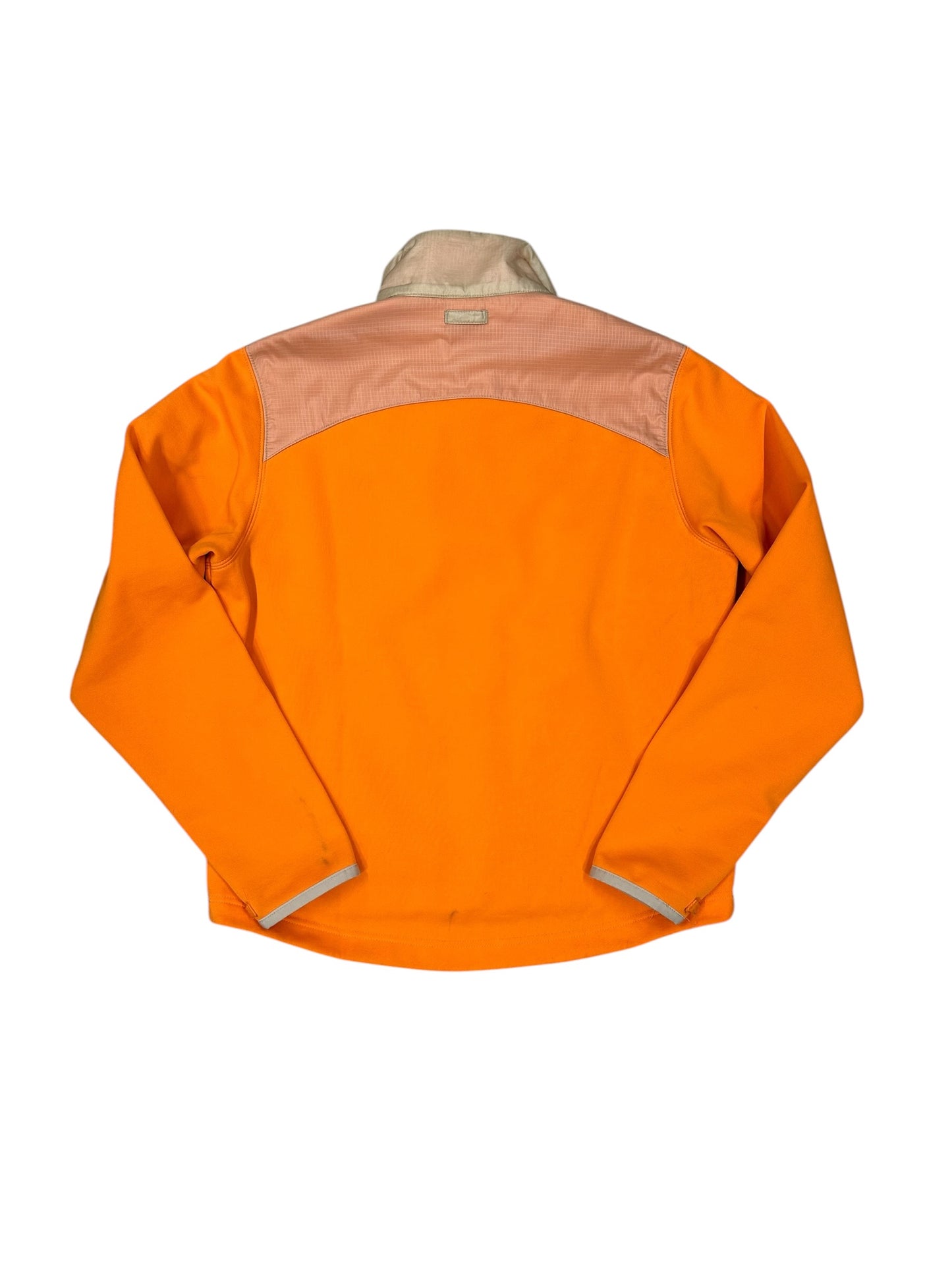 Chaqueta Nike ACG naranja técnica con paneles ripstop y cremallera completa