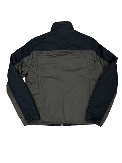 Chaqueta técnica Prada nylon negra reversible / bicolor