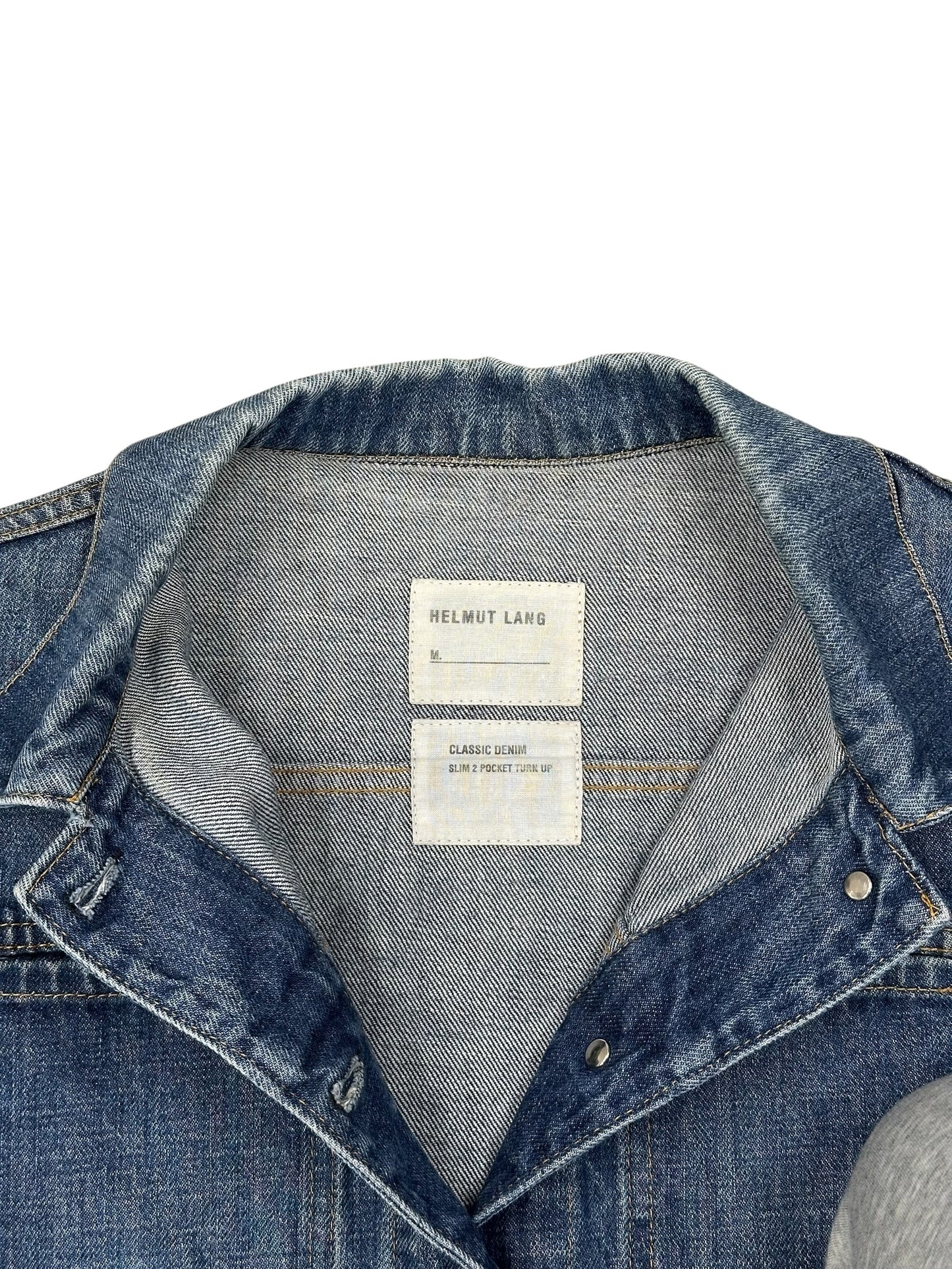 Chaqueta Denim Helmut Lang azul clásico